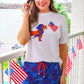 PREORDER- Patriotic Pup Waffle Tee