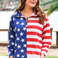 Stars and Stripes Quarter Zip Pullover