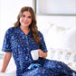 Moonlit Flora Ruffle Pajama Set