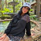 Mia Printed Pullover- After Dark Polka Dot
