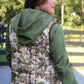 Delilah Puffer Vest- Classic Chloe Camo