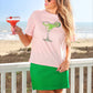 Solid Green Skort