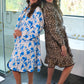 Legacy Lounge Robe- Blue Blossom