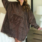 Cozy Blanket Hoodie- Coco Leopard