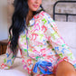 Daylight Bow Ruffle Pajama Set