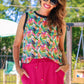 PREORDER- Solid Raspberry Skort