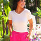 Solid Raspberry Everyday Shorts