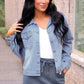 PREORDER- Stella Rhinestone Denim Jacket