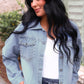 PREORDER- Stella Rhinestone Denim Jacket