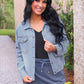 PREORDER- Stella Rhinestone Denim Jacket