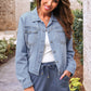 PREORDER- Stella Rhinestone Denim Jacket