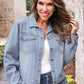 PREORDER- Stella Rhinestone Denim Jacket