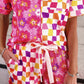 Groovy Garden Ruffle Pajama Set