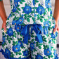 Caroline Floral Ruffle Pajama Set