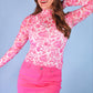 Kylie Lace Top- Pink Romance