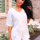 All Day Biker Set- White Chloe Camo