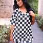 All Day Biker Set- Checkerboard Checkered