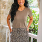 Safari Chic Leopard Skort
