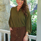 PREORDER- Solid Chocolate Skort