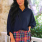 PREORDER- Patterned in Plaid Skort