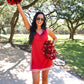 PREORDER- Sideline Tunic Biker Set- Red