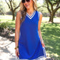 PREORDER- Sideline Tunic Biker Set- Blue