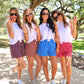 PREORDER- Easy Win Polka Dot Boxer Shorts- Maroon