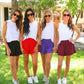 PREORDER- Sunny Strolls High Waisted Shorts- Black