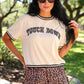 PREORDER- Bow Trim Boxer Shorts- Safari Chic