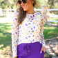 PREORDER- Solid Primary Purple Skort