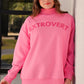 Extrovert Mock Neck Pullover