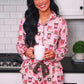 PREORDER- Coffee Date Ruffle Pajama Set