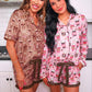 PREORDER- Coffee Date Ruffle Pajama Set