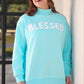 Blessed Mock Neck Pullover