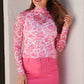 Kylie Lace Top- Pink Romance