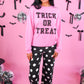 PREORDER- Trick or Treat Polka Dot Patch Pullover