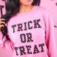 PREORDER- Trick or Treat Polka Dot Patch Pullover