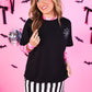 PREORDER- Rhinestone Web Tee