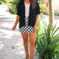 PREORDER- Checkerboard Checkered Skort