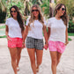 Red Gingham Everyday Shorts
