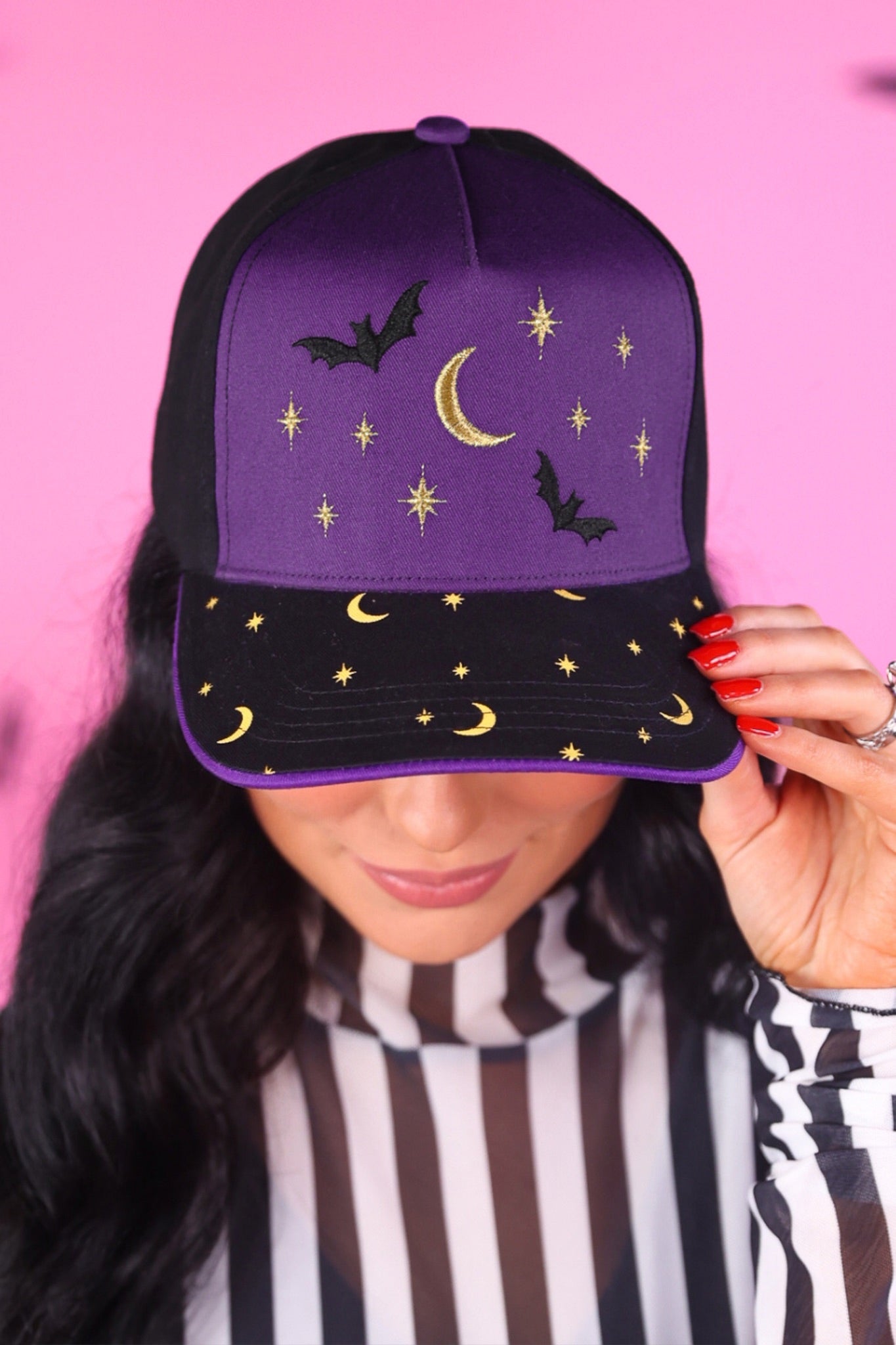 PREORDER- Midnight Bat Hat