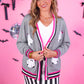 PREORDER- GiGi The Ghost Chenille Patch Cardigan
