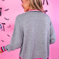 PREORDER- GiGi The Ghost Chenille Patch Cardigan