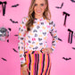 PREORDER- Boo Stripes Nova Denim Skirt