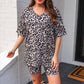 All Day Biker Set- Side Hustle Leopard