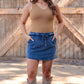 Haven V-Neck Bodysuit- Tan