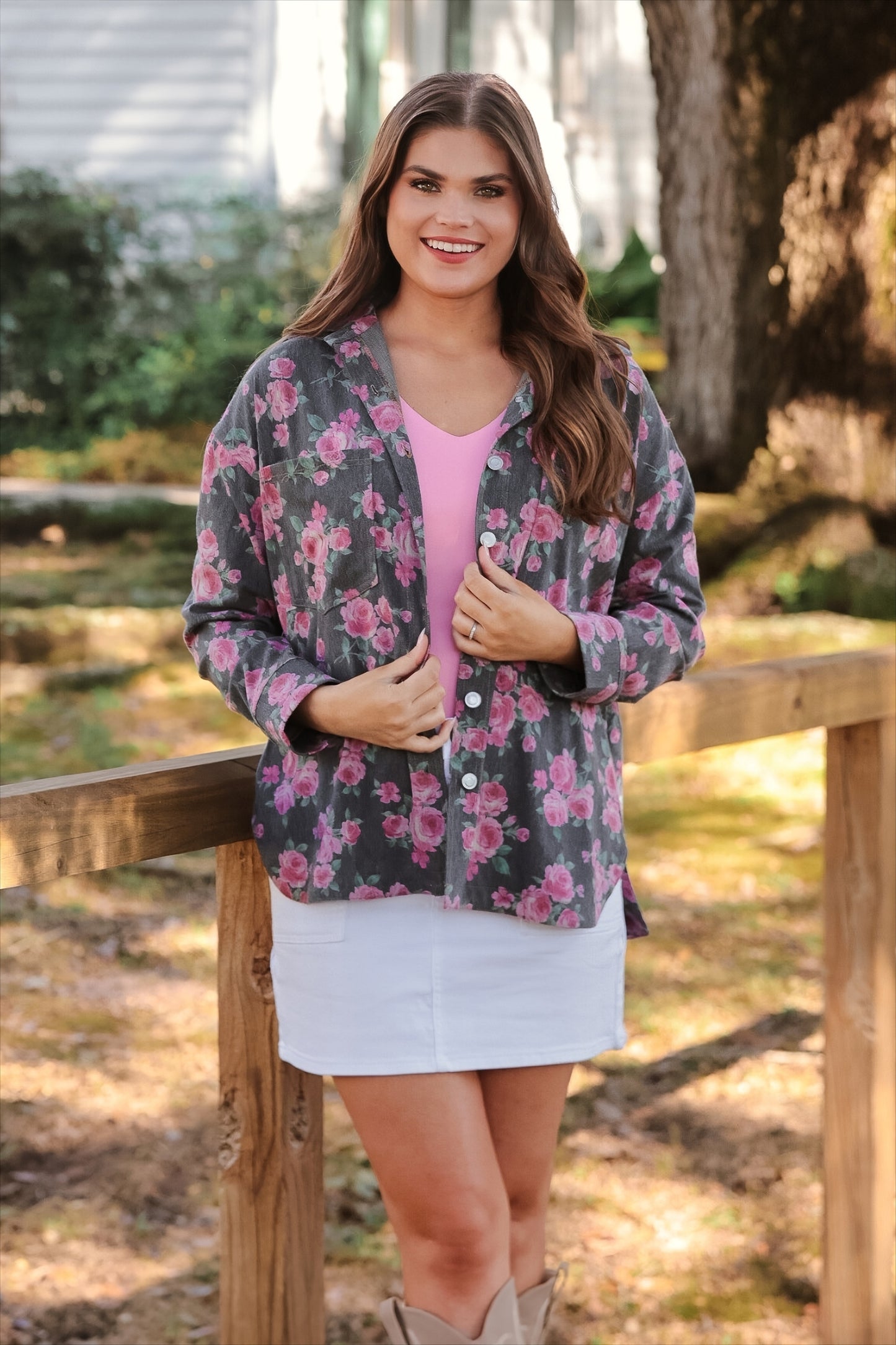 Rosie Refined Denim Shacket