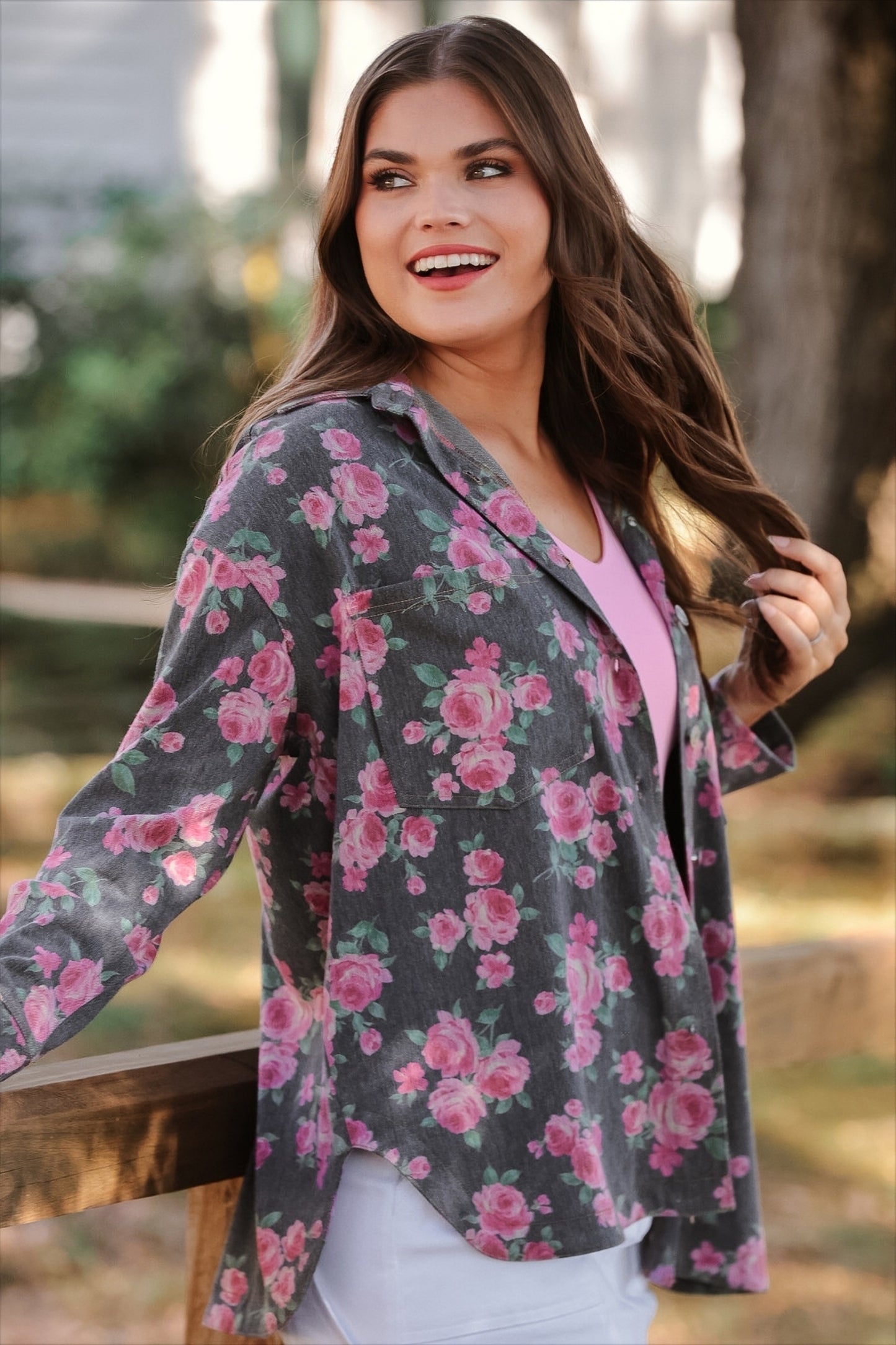 Rosie Refined Denim Shacket