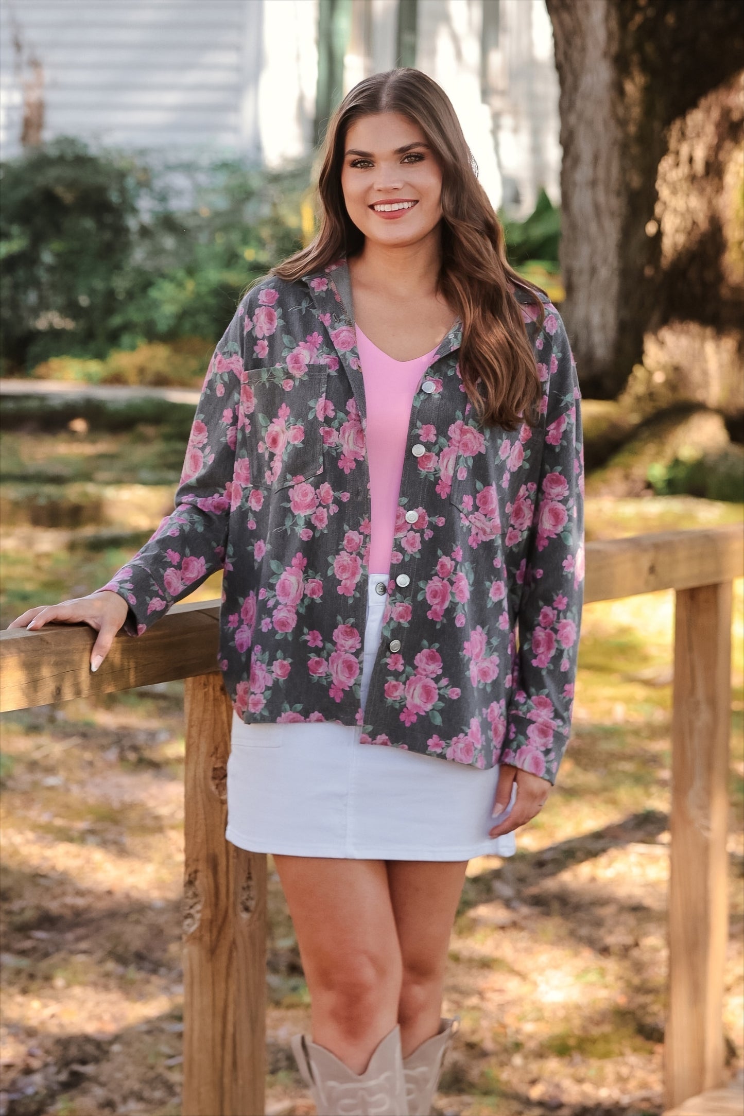 Rosie Refined Denim Shacket