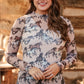 Kate Mesh Top- Wild Horses